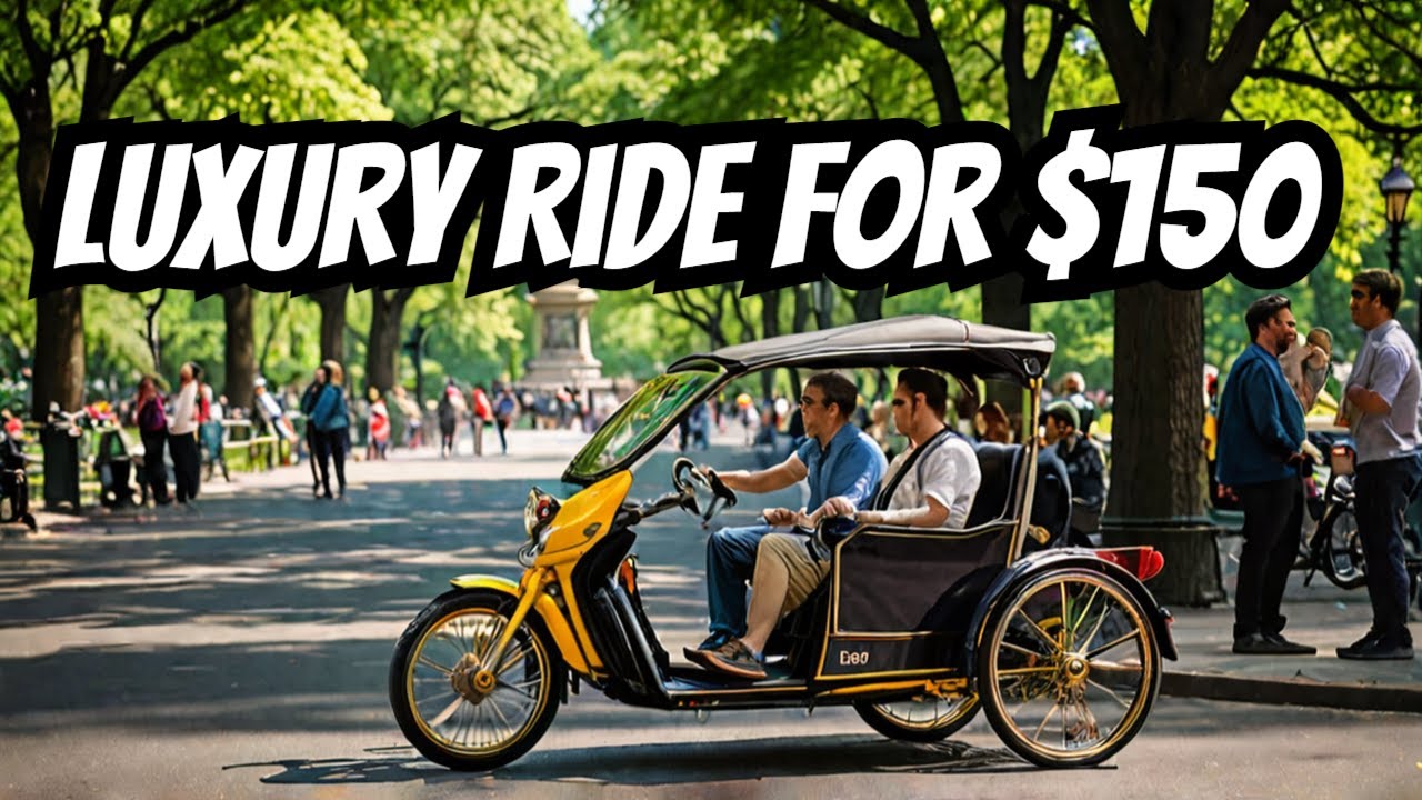 I Took a $150 Central Park PediCab Tour
