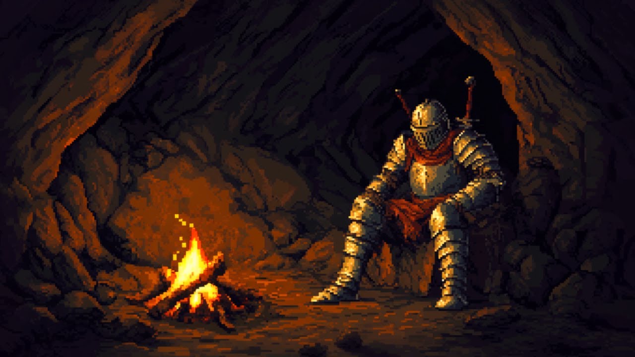 Rest.. The cave is quiet