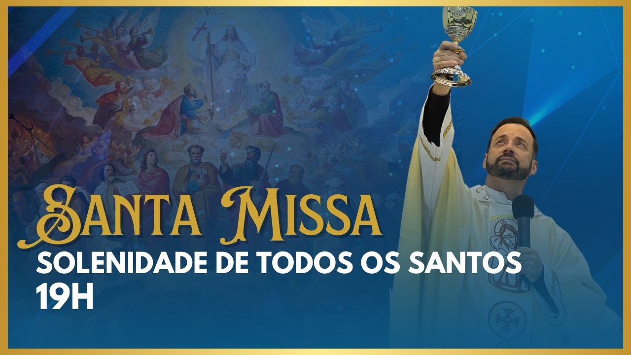 Santa Missa com Frei Rinaldo | Solenidade de Todos os Santos | Igreja S&atilde;o Peregrino | 1/11/25 &agrave;s 19h