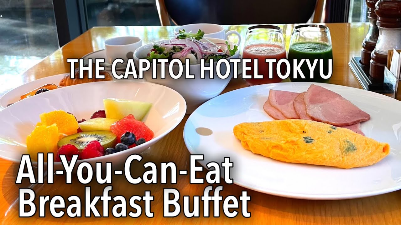 Tokyo Breakfast Buffet is at a Luxury Hotel 