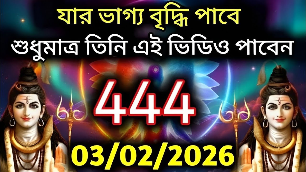 ৮৮৮🕉️  যার ভাগ্য বৃদ্ধি পাবে শুধুমাত্র তিনি এই ভিডিও পাবেন#shivshakti #mahadevkasandesh 