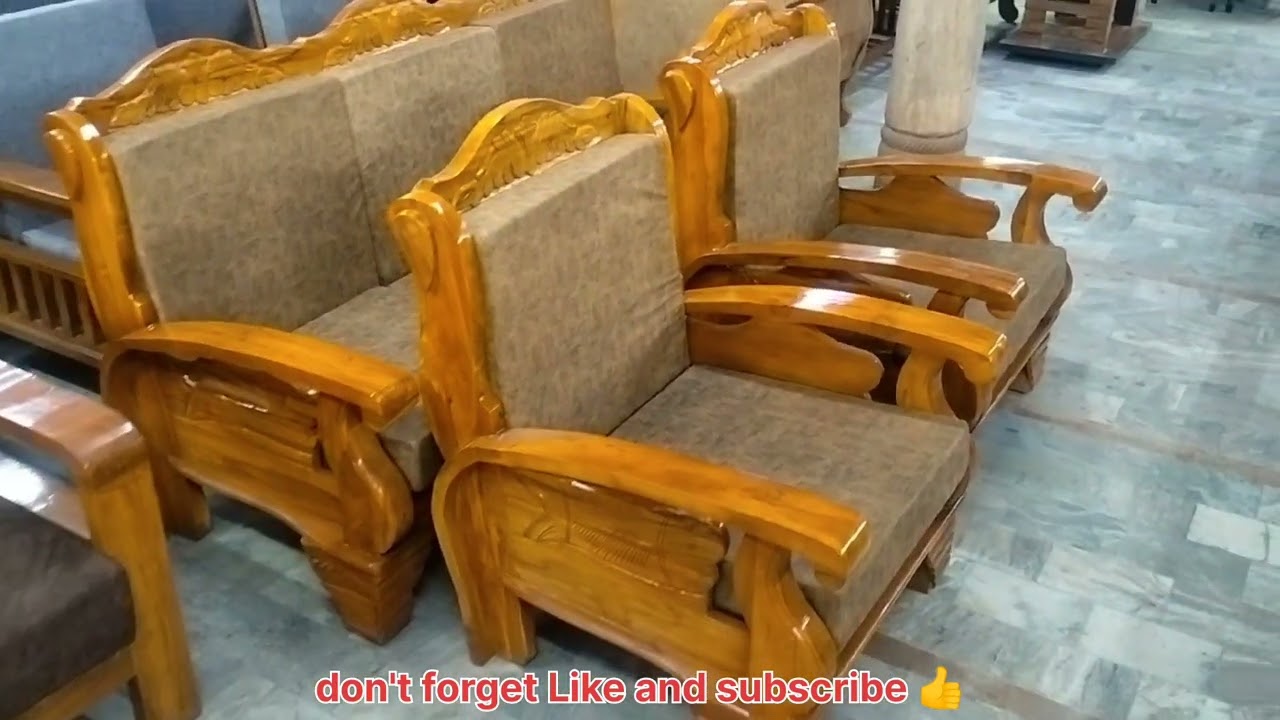 sagwan wood sofa set सावन लकड़ी का सोफा सेट#furniture #viral  ❤️🔥