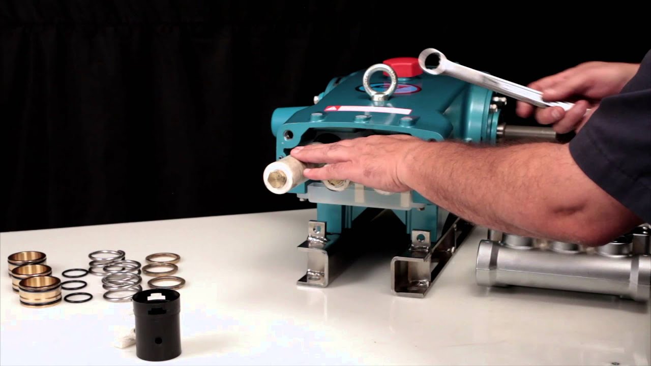 Servicing Seals - Cat Pumps Model 3531, 3535, 3537