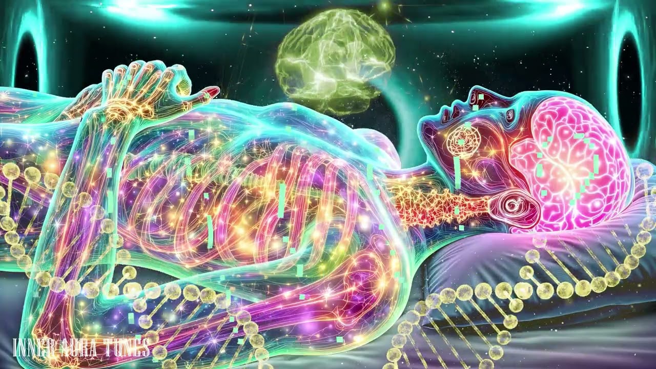 432 Гц + 528 Гц | Самый Быстрый Гипноз Для Сна: Глубокий Целебный Сон Для Снятия Стресса И Восста...