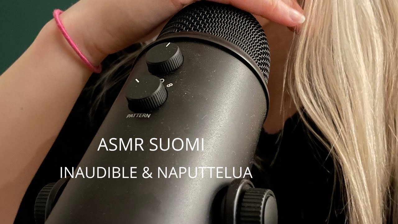 ASMR SUOMI - Rentouttavaa Inaudible Kuiskailua & Naputtelua🤍