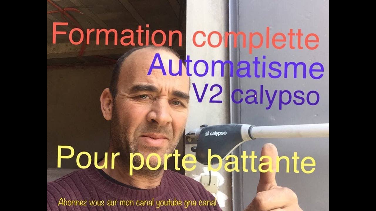 exclusive-formation complete automatisme porte battante V2 calypso flexy