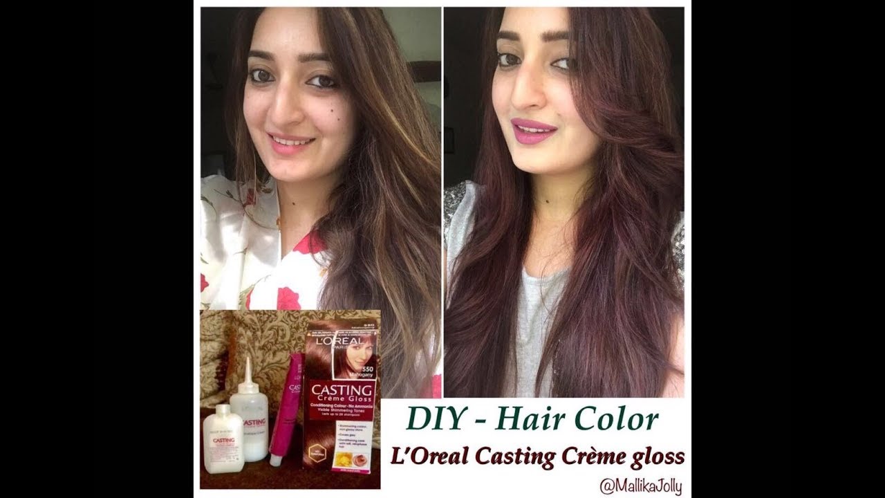 How to Colour your hair at home -  L’Oreal Casting Creme Gloss