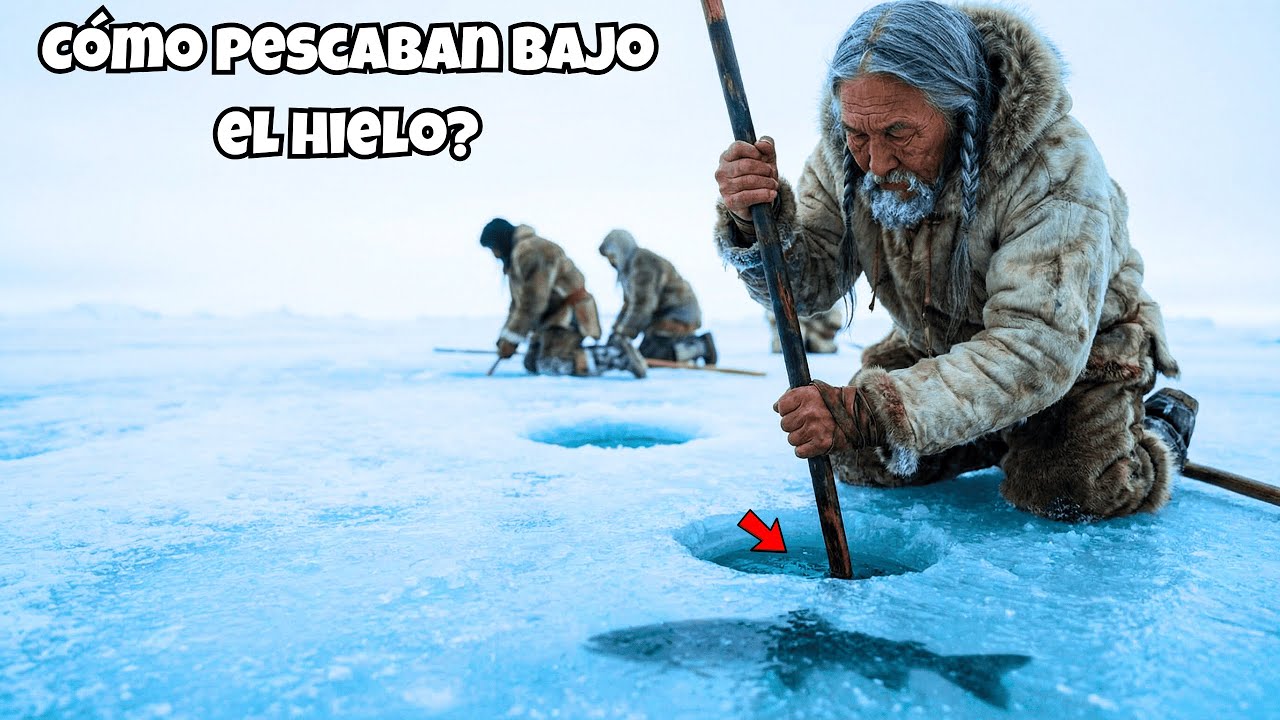 Cómo pescaban los humanos bajo el hielo durante la Edad de Hielo?