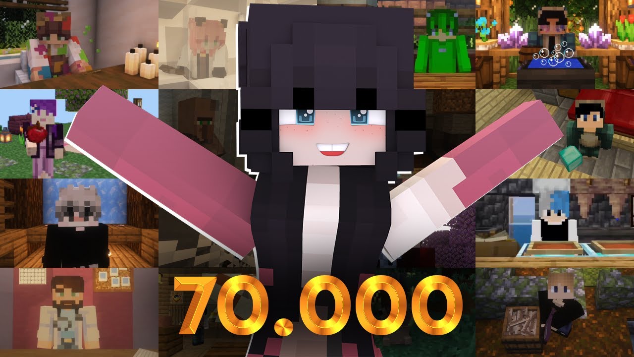 ASMR CON MIS SUSCRIPTORES en MINECRAFT