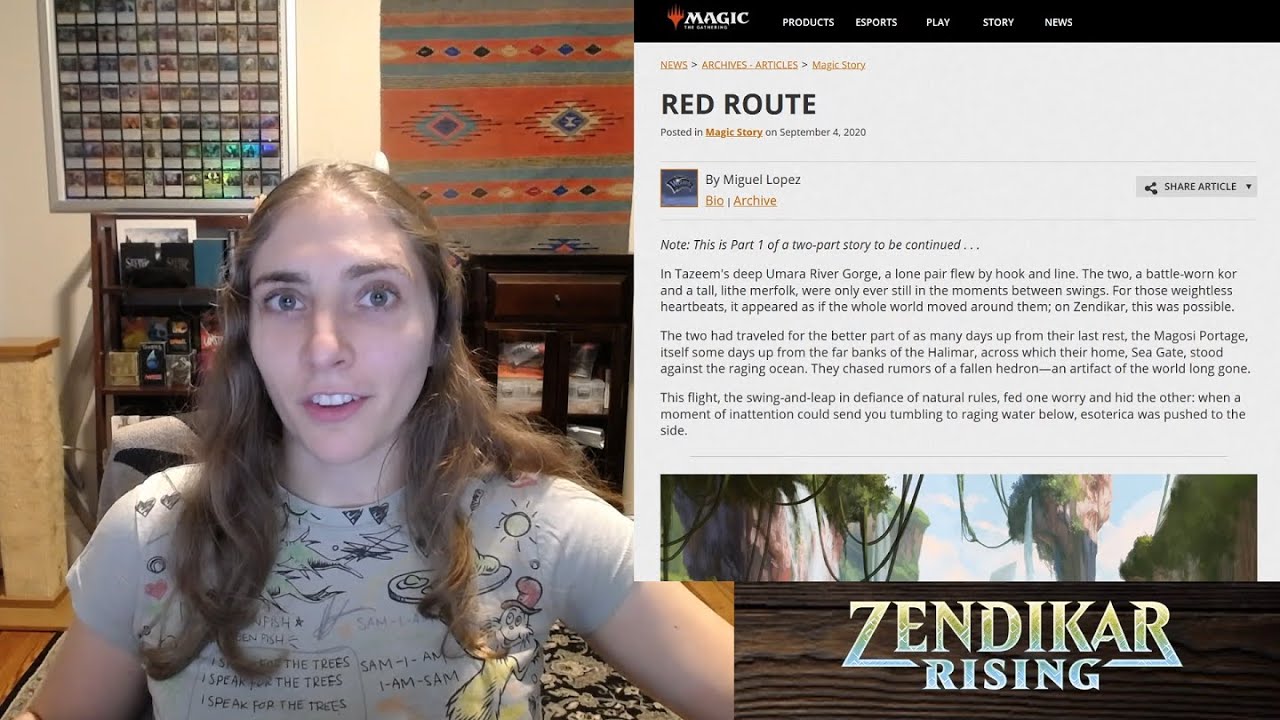 Zendikar Rising Story Time: Red Route Part 1 of 2