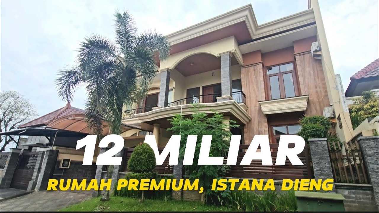 Rumah Premium di Istana Dieng | Full Marmer & Kayu Jati