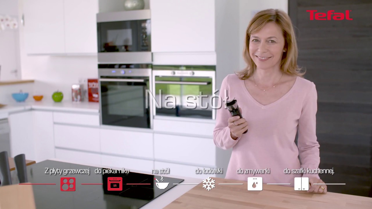 Tefal Ingenio Talent - Pomysłowy zdejmowalny uchwyt