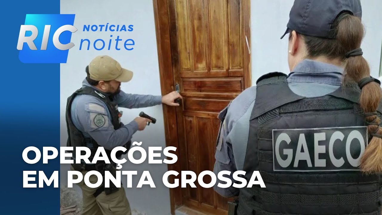 Gaeco faz tr&ecirc;s opera&ccedil;&otilde;es simult&acirc;neas, em Ponta Grossa, para combater organiza&ccedil;&atilde;o criminosa