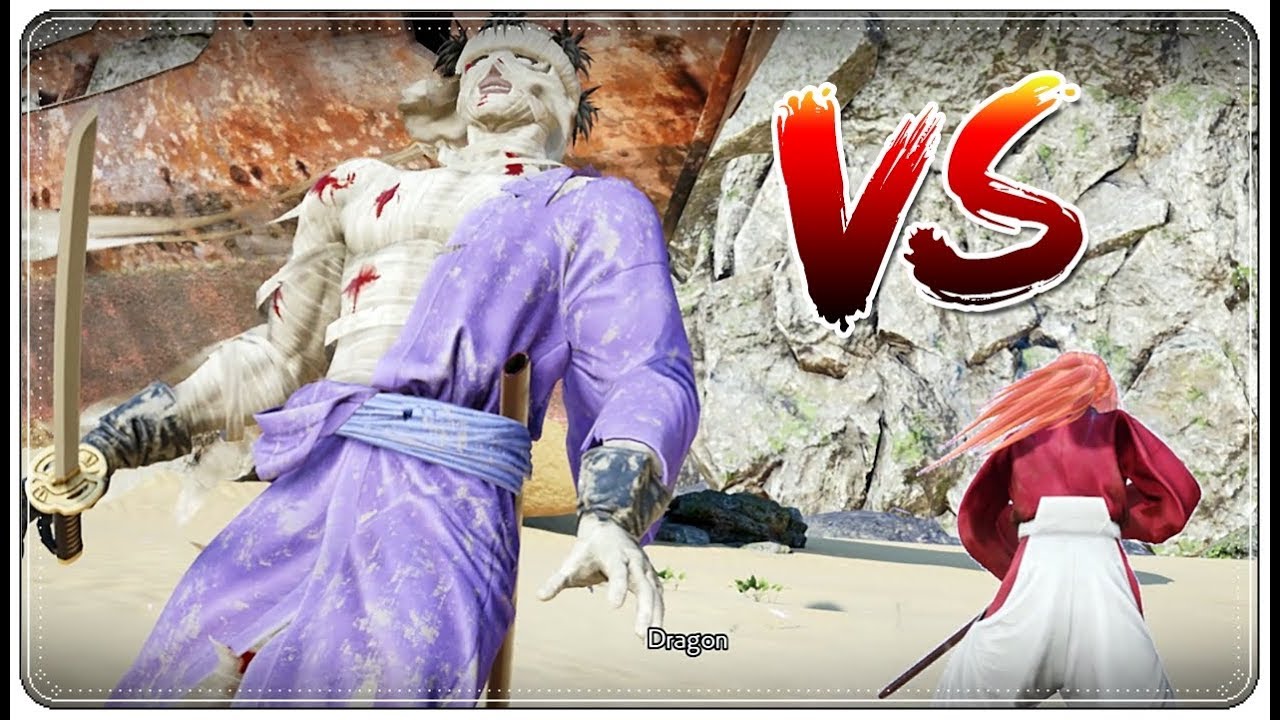JUMP FORCE - Kenshin VS Shishio 1v1 Gameplay (PS4 Pro)