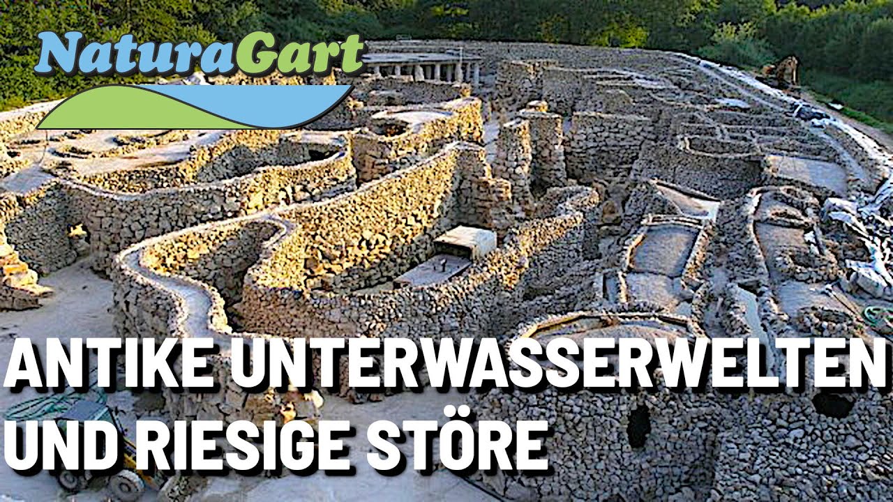 Der NaturaGart Unterwasserpark im Bau