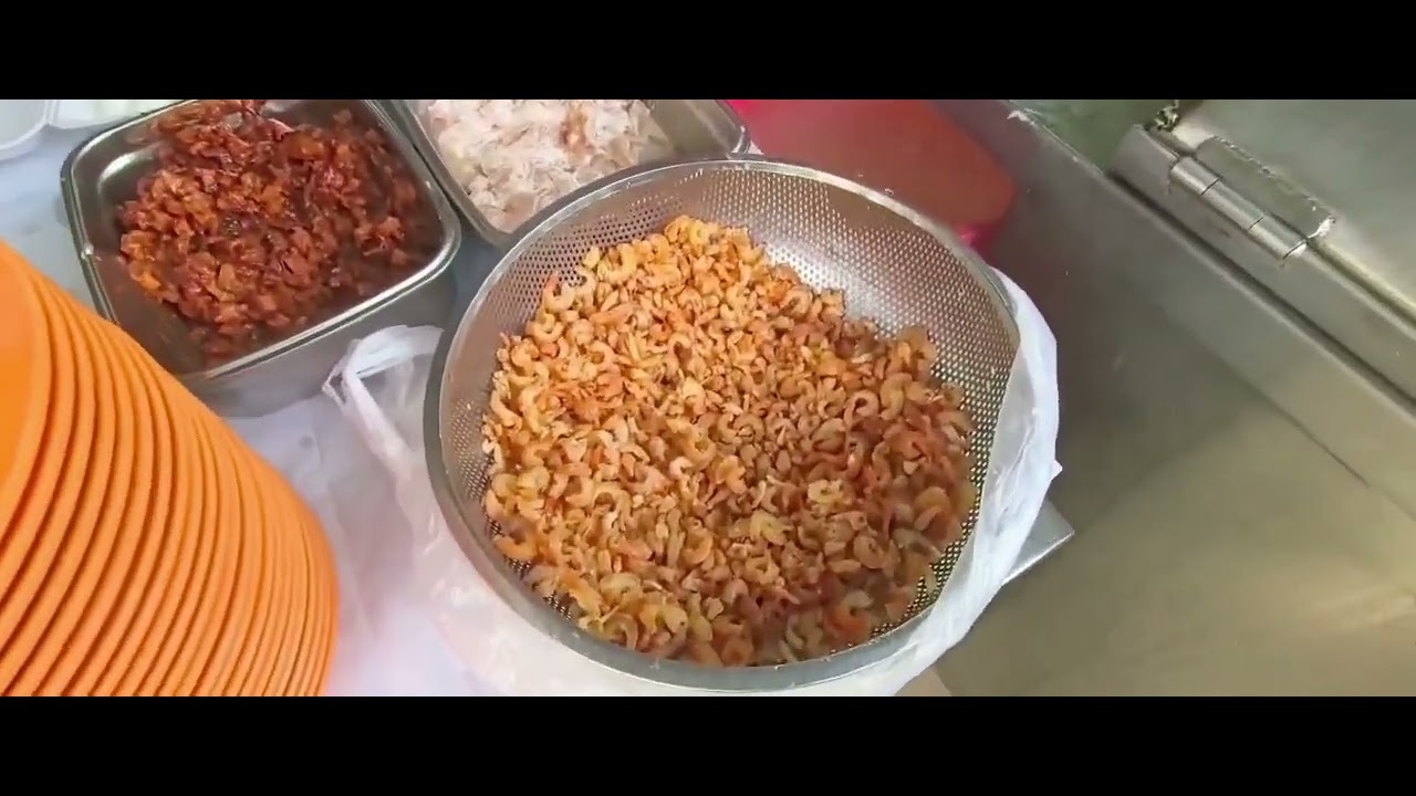 MALAYSIA Traditional Ipoh-Style, Shrimps Chee Cheong Fun  馬來西亞怡保 - 傳統怡保風味, 虾米猪腸粉