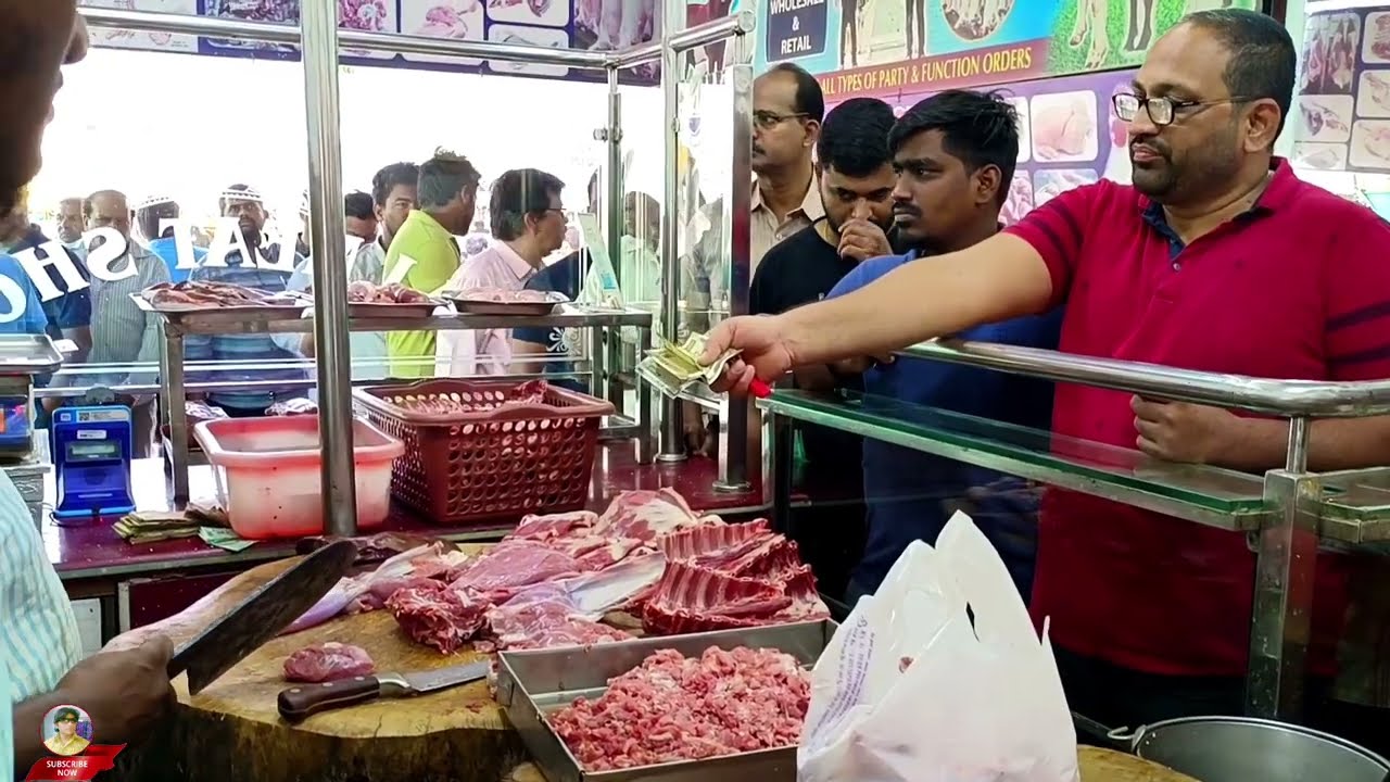 TAJ MUTTON CUTTING 🔪SKILLS P-58 || VANASTHALIPURAM