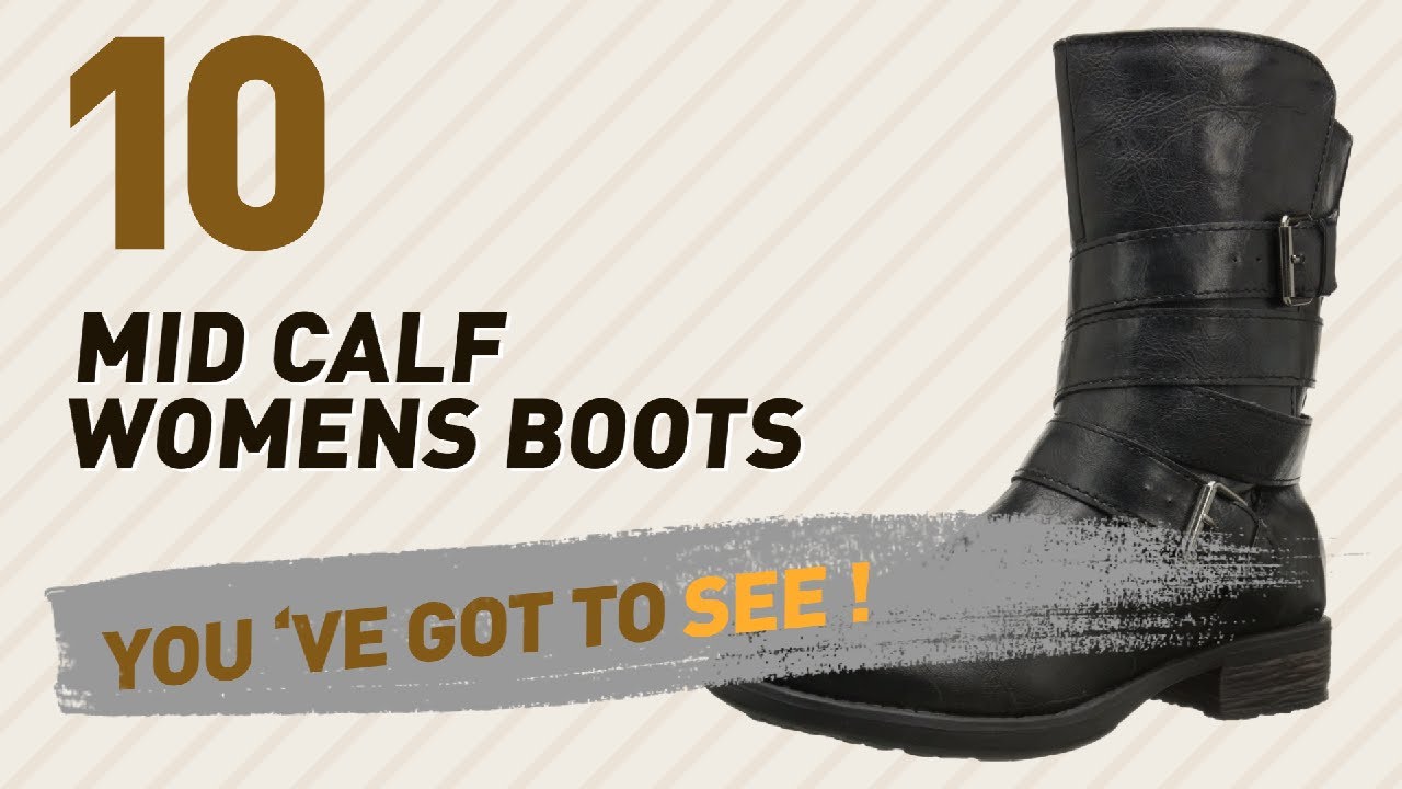 Mid Calf Womens Boots Collection // New & Popular 2017