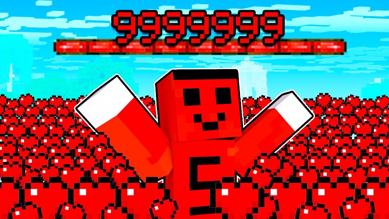 SAMET'in 9999997 MİLYON KALBİ VAR !! - Minecraft