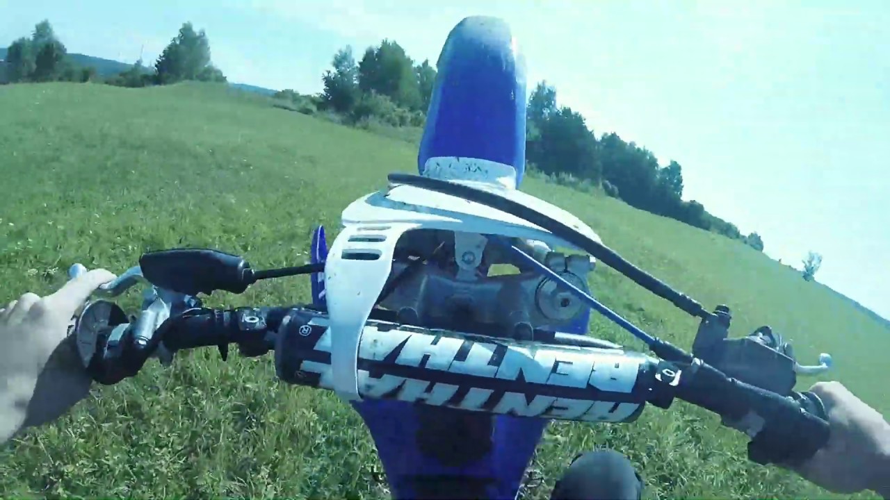 Uczymy się Wheelie na crossie 85