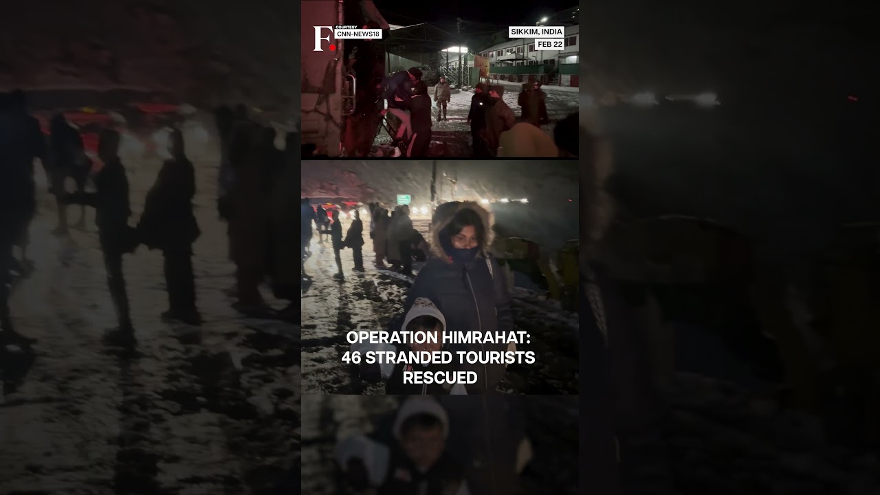 India: Army Rescues 46 Stranded Tourists Under &ldquo;Op Himrahat&rdquo; In Sikkim | N18G