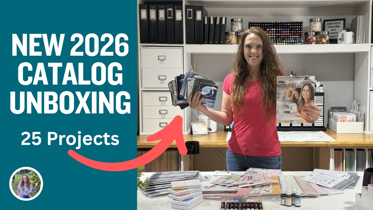 Презентация и распаковка каталога Stampin' Up! за май 2026 года + огромный набор для создания отк...