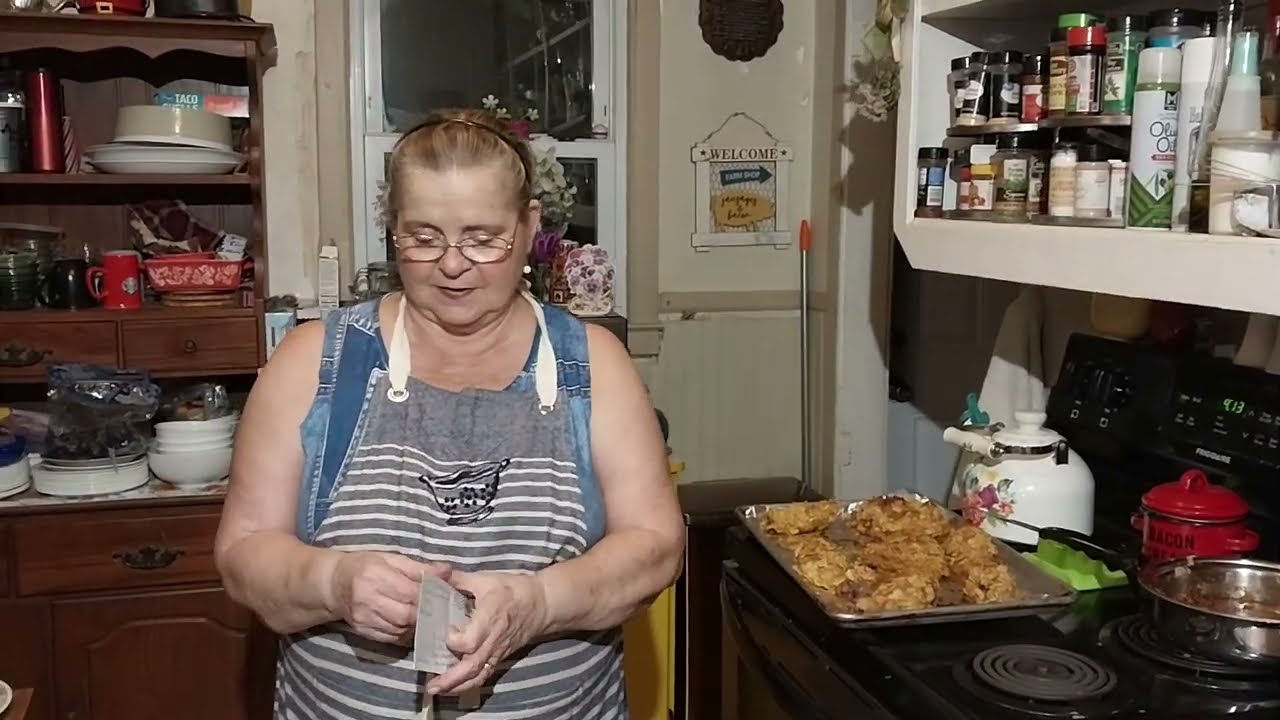 Аппалачская кухня с запеченной курицей от Бренды и кукурузными хлопьями.