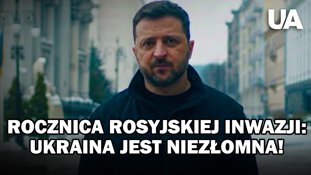 CZTERY LATA WOJNY i 1462 DNI NIEZŁOMNOŚCI! Ukraina się nie poddaje! –Wołodymyr Zełenski