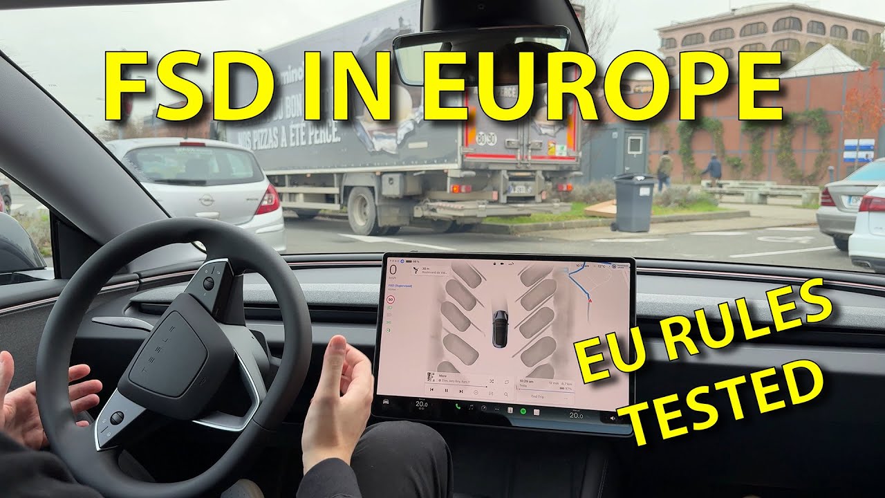 Tesla FSD in Europe - regulations experts review