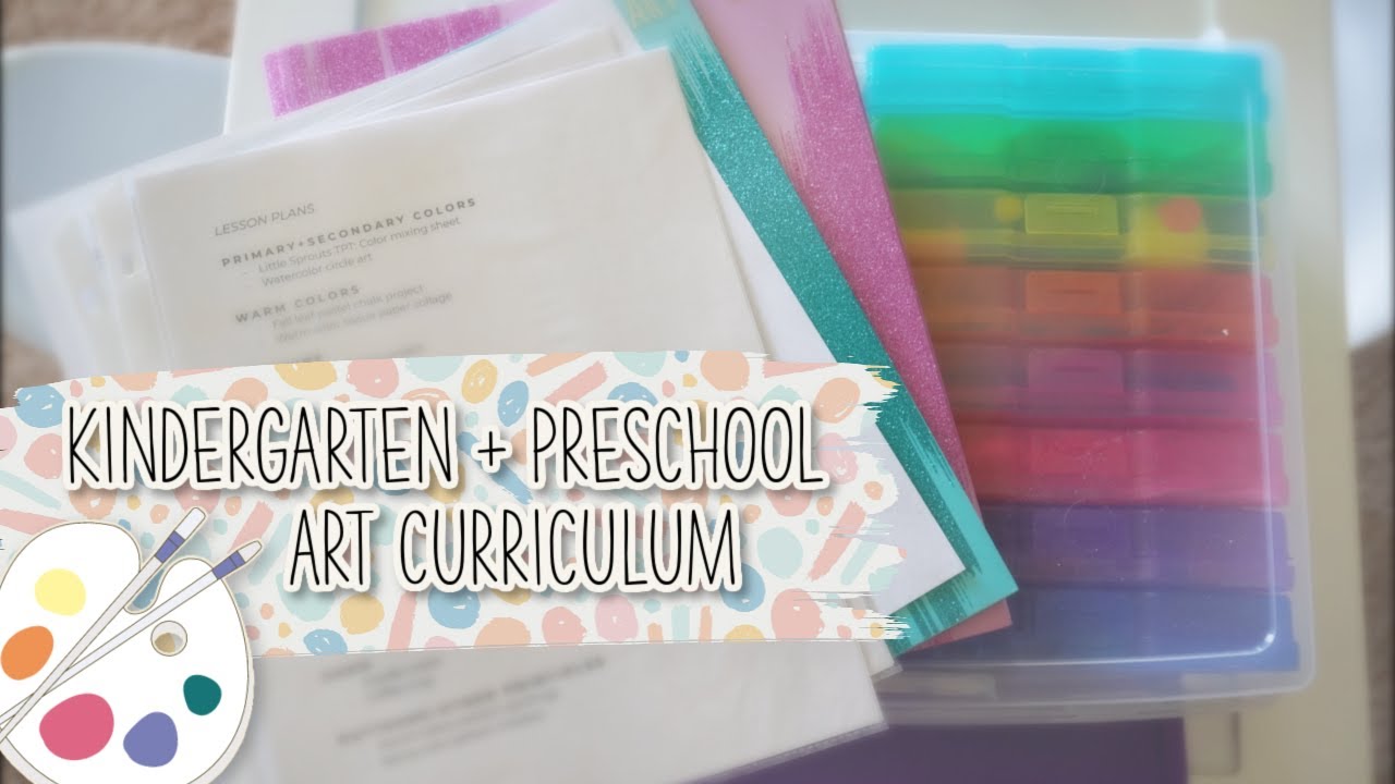 Secular Kindergarten + Preschool Art Curriculum