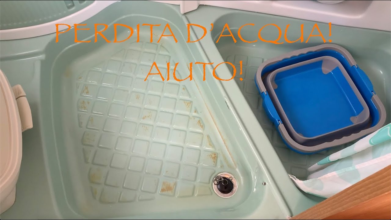 PERDITA D'ACQUA NEL BAGNO DEL CAMPER! (Laika Ecovip 3L)