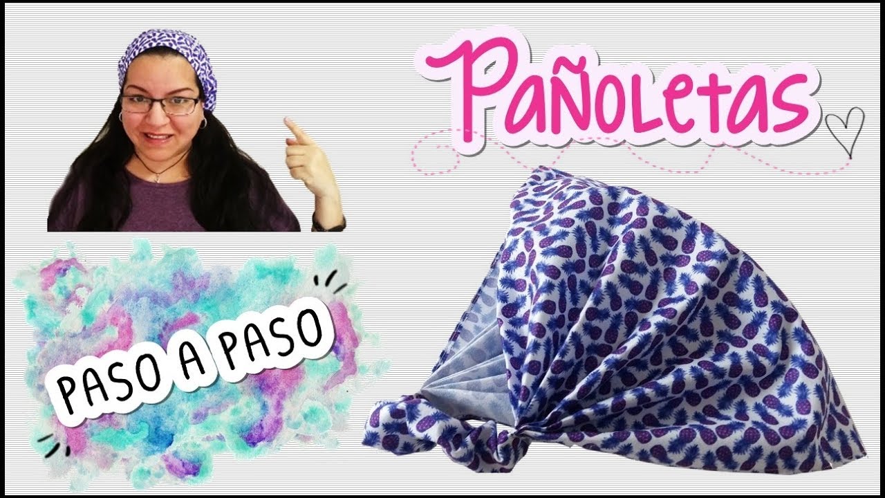 COMO HACER UNA PAÑOLETA FACIL | With English Subtitles | Yuyis Creations