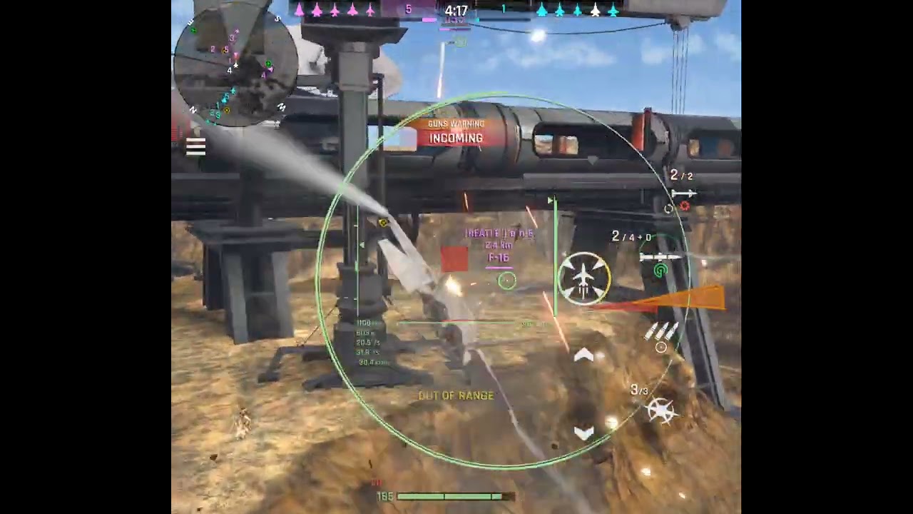 Effect of coordinated strike in countdown (Enemy POV)