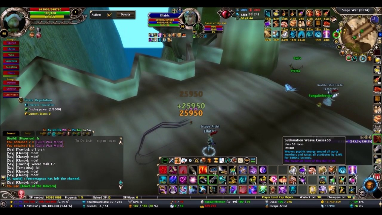 Runes of Magic - Realmguardians vs Kinkywarrior