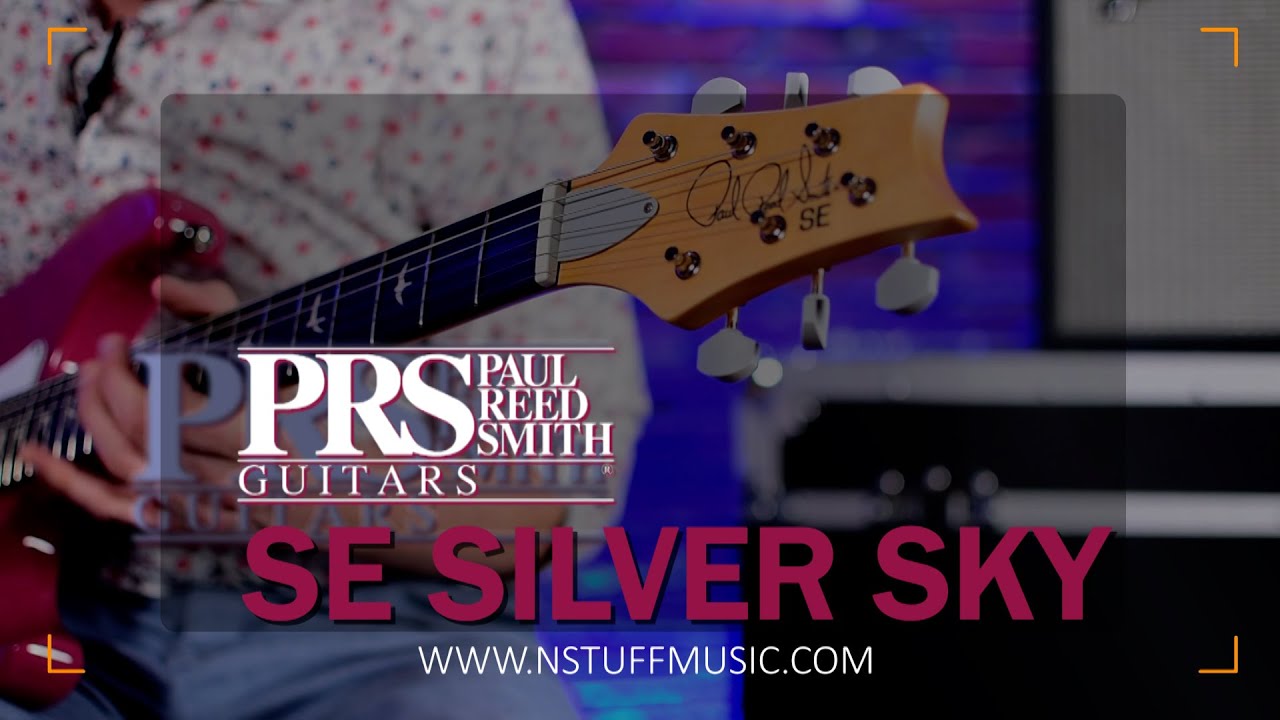 The All-New PRS SE Silver Sky!