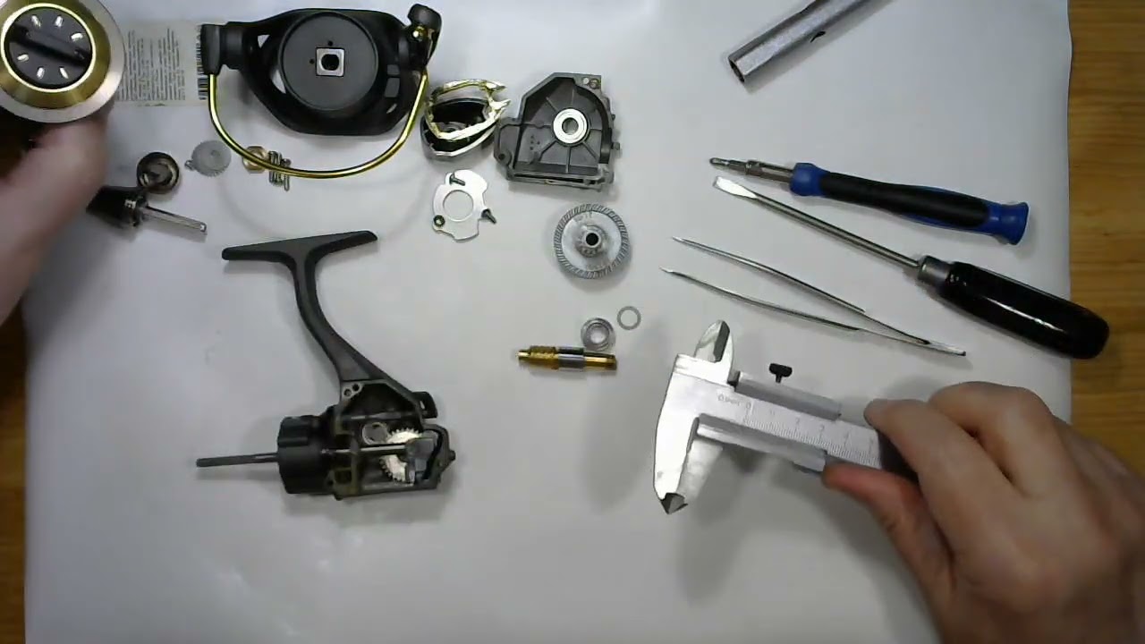 Катушка Kaida (Ryobi) Rainbow 4000 - обзор с разбором+апгрейд.