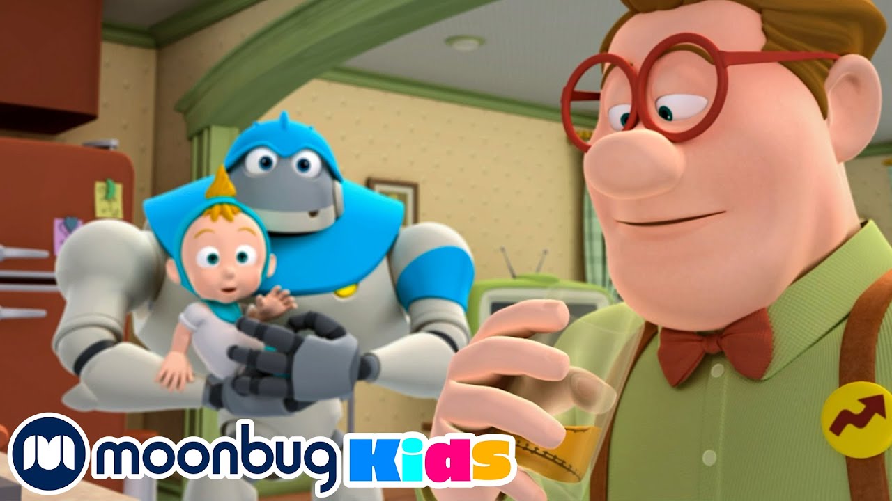 Sound of Smoothie - SUPER ROBOT - Super Funny Kids Cartoons | MOONBUG KIDS - Superheroes