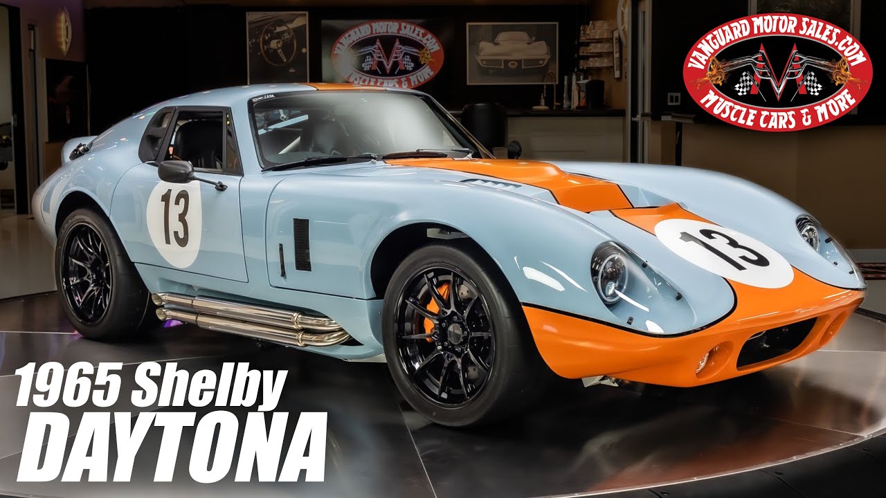 1965 Shelby Daytona Factory 5 For Sale Vanguard Motor Sales #1392