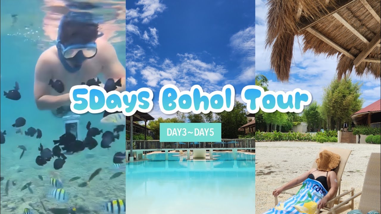 여름 휴가로 떠났던 5박7일 보홀 여행🏊‍♂️🏊‍♀️✈️ | Day3~5