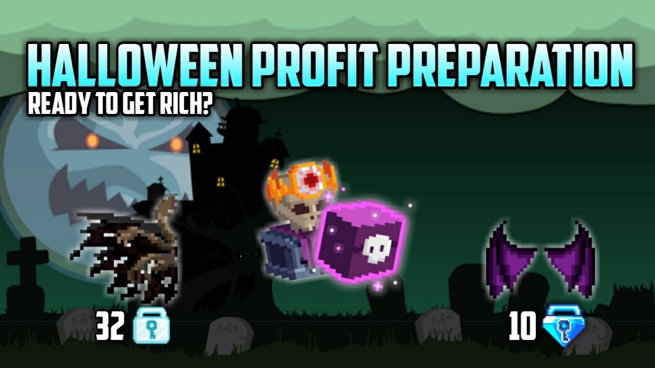 EXPLAINED IN 3 MINUTES!! Halloween Profit Preparation - Growtopia 2024
