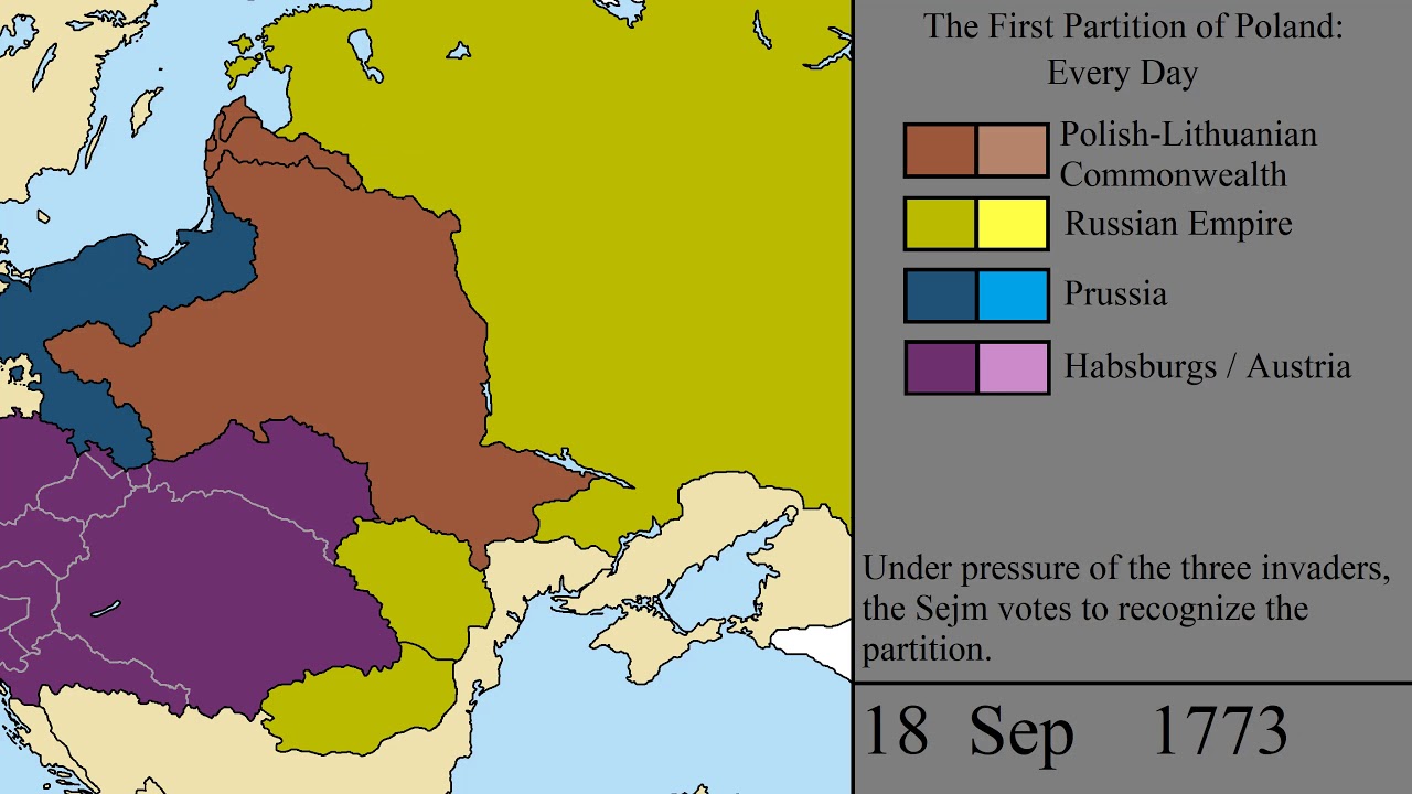 The Partitions of Poland: Every Day