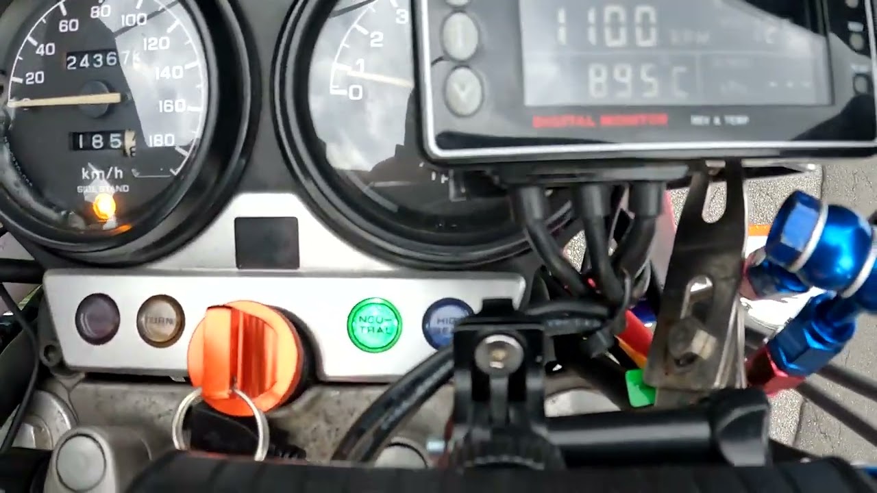 オイルクーラーファン付けた！