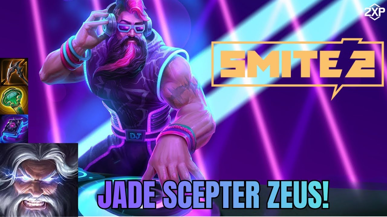 Zeus Mid + New Patch / Jade Scepter Rework - Smite 2 conquest gameplay 