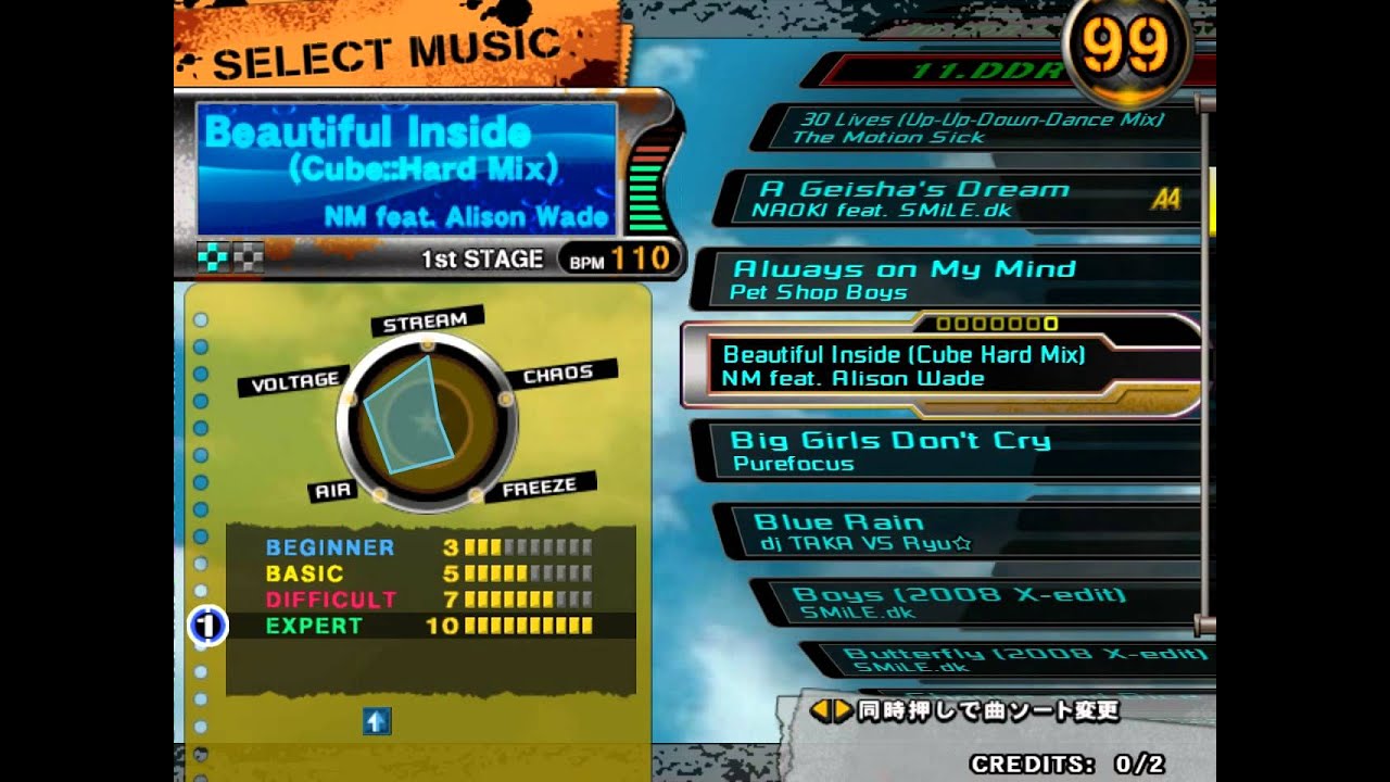 StepMania/我的歌單~~My StepMania FULL Song list Line Record