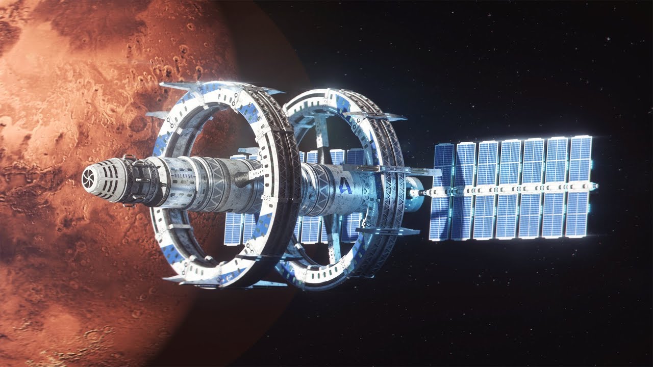 Making a Space Station in 3D (Fusion360 - C4D)