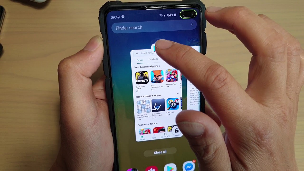 What Lock / Unlock This App does on Recent Apps Screen on Android | Galaxy S10