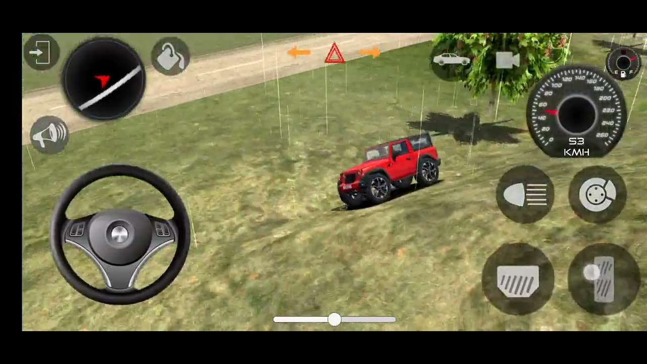New Green car 🚗 II uncontrolled car II #thar #monster #trendingvideo #viralvideo
