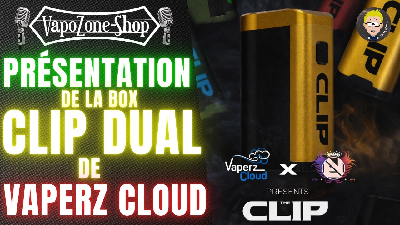 🎉 Présentation EXCLUSIVE du Clip Dual 21700 Mechanical Mod by Vaperz Cloud 🎉