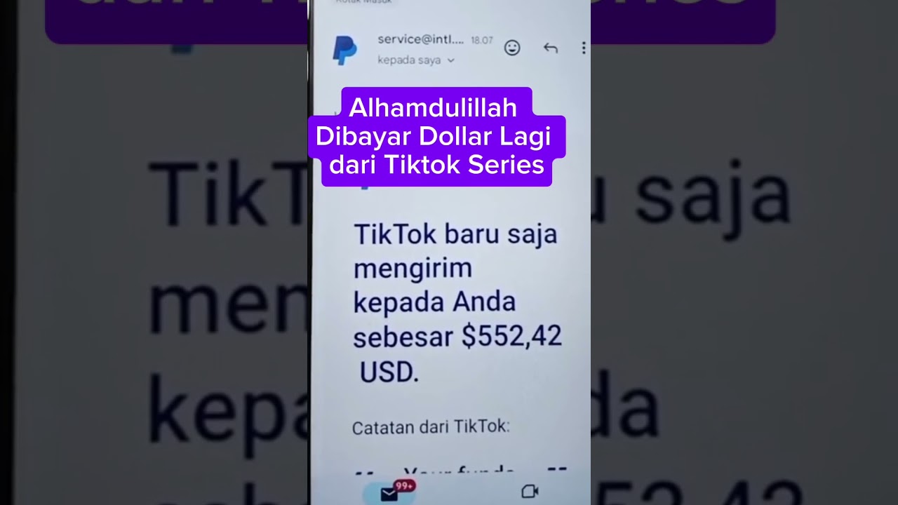 Gajian $550 USD dari Tiktok series #tiktok #series #tiktokseries #shorts