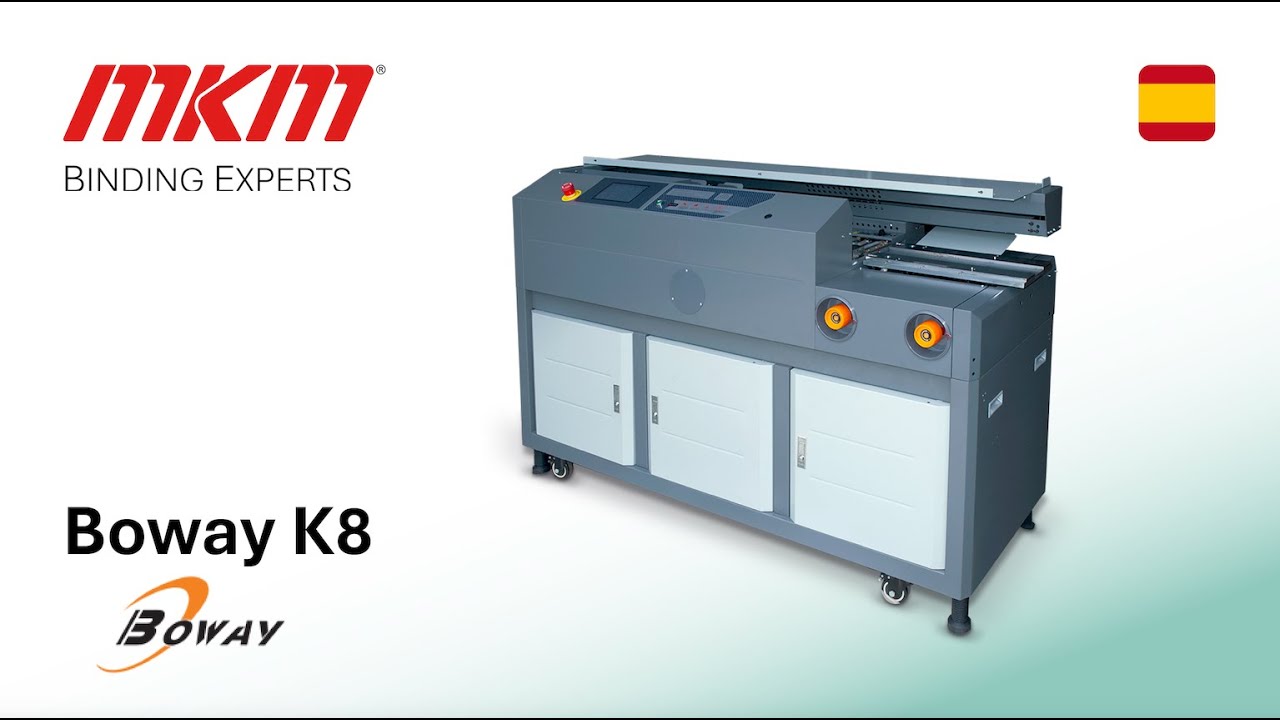 Boway K8 — Encoladora Hot Melt